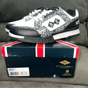 British Knights Men's 11D eu45 metros Black and White Sneakers